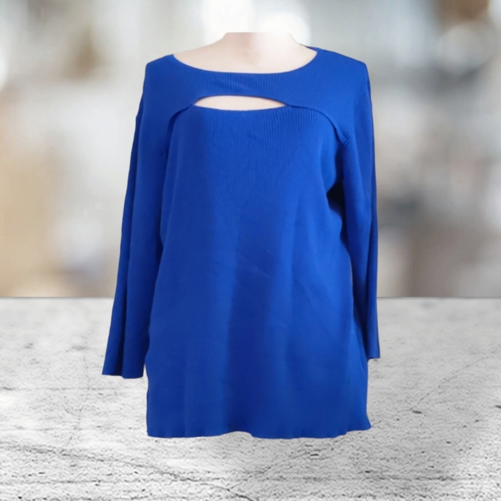 Cato royal blue sweater size 18-20